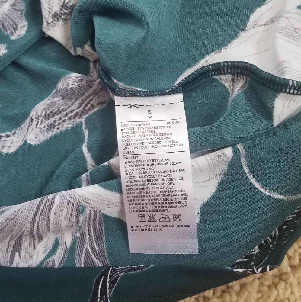 NWOT Banana Republic Sz Small High Neck Blouse - Picture 6 of 6